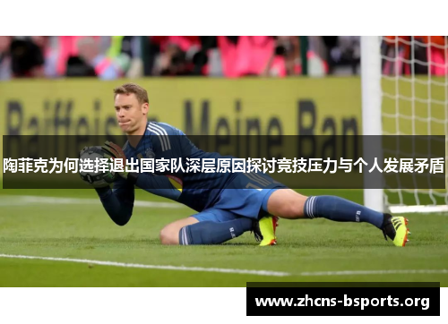陶菲克为何选择退出国家队深层原因探讨竞技压力与个人发展矛盾 陶菲克为何选择退出国家队深层原因探讨竞技压力与个人发展矛盾